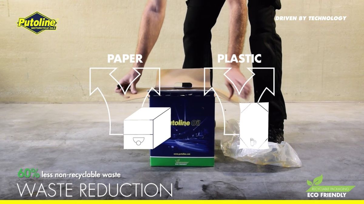 Putoline revolutioneaza industria uleiurilor moto cu un nou tip de ambalaj