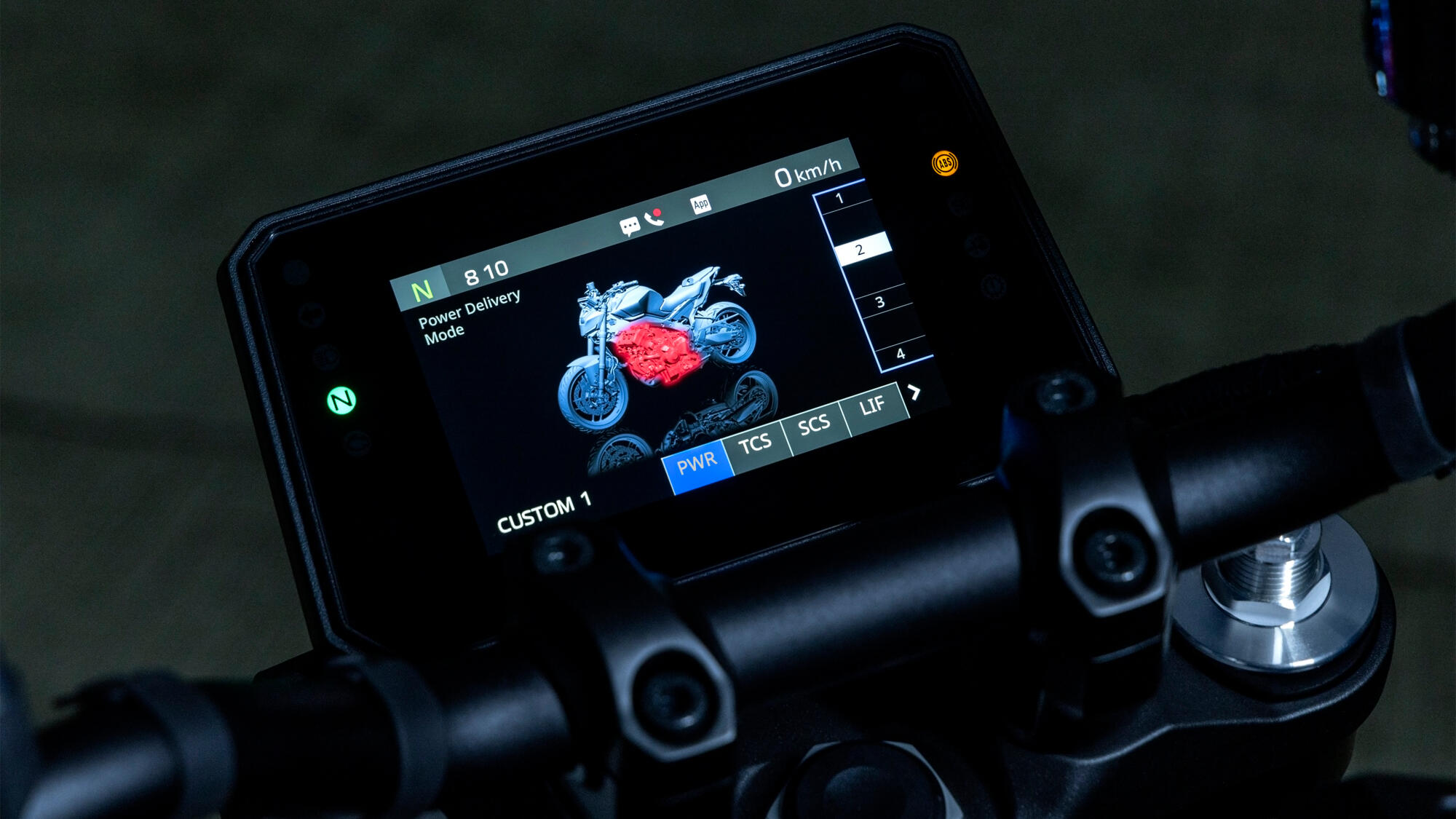 Moduri de rulare personalizabile cu setările sistemului Yamaha de control al deplasării